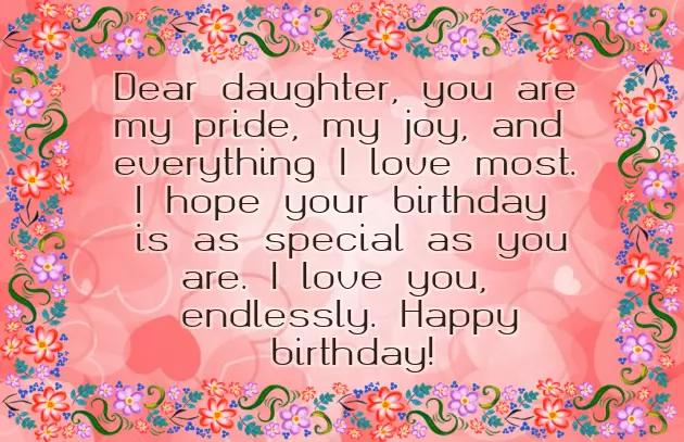 Happy 5Th Birthday To My Daughter Poem Happy 5Th Birthday To My Daughter Poem