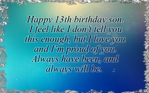 Happy 13Th Birthday To My Grandson