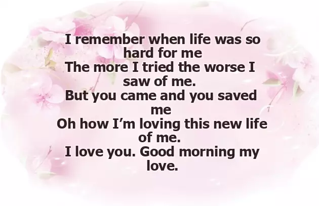 Good Morning Love Poem For Her