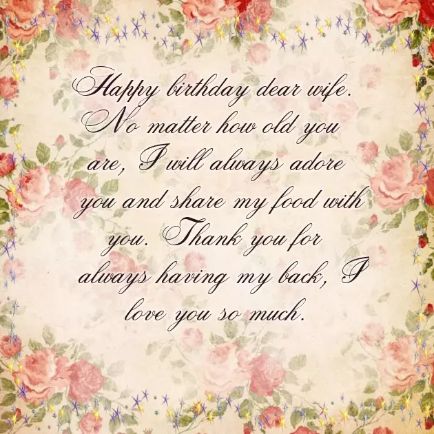 Happy Birthday Wish To Wife Quotes