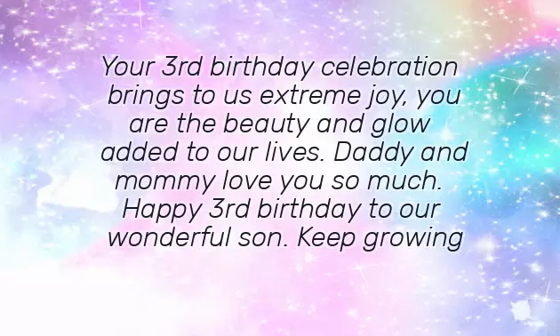 Happy 3Rd Birthday Daughter Quotes