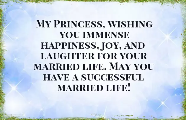 Congratulations To The Parents Of The Bride