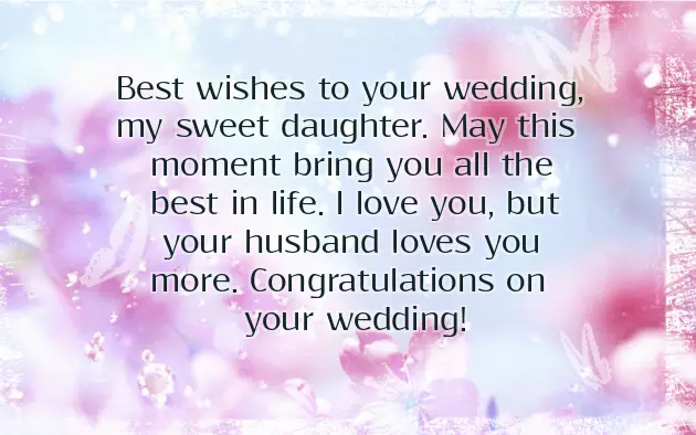 Wishes To Parents On Daughter