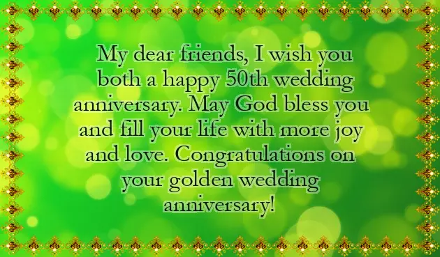 Golden Jubilee Wishes