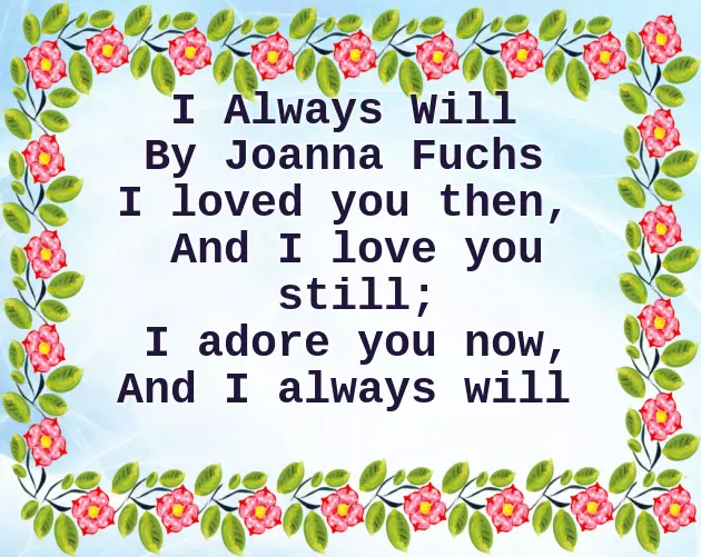 Famous Love Poems For Her