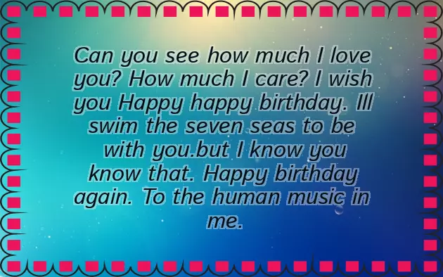 Happy Birthday Wishes For Long Distance Relationship