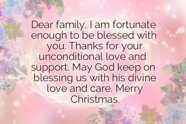 Christmas Greetings For Family And Friends