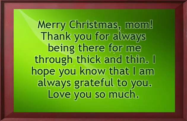 Sample Christmas Wishes