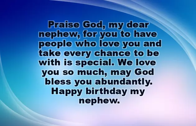 Happy Heavenly Birthday Nephew