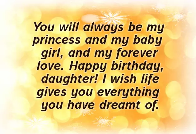 Nice Quotes For Daughter Birthday