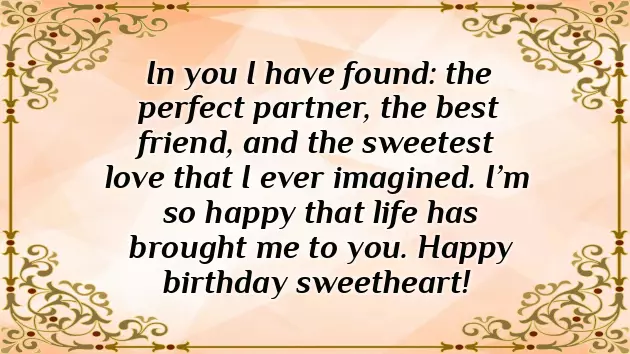 Happy Birthday My Wifey