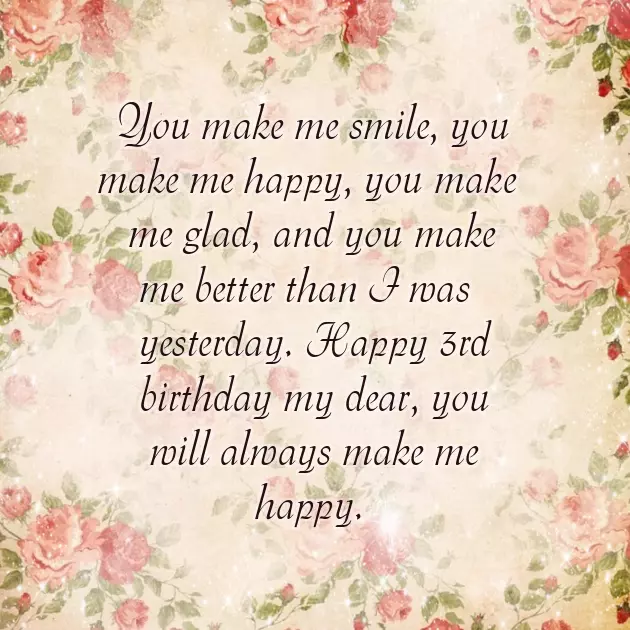 Wishes For 3 Year Old Boy