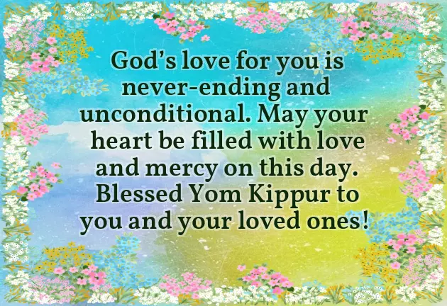 Wishes Yom Kippur