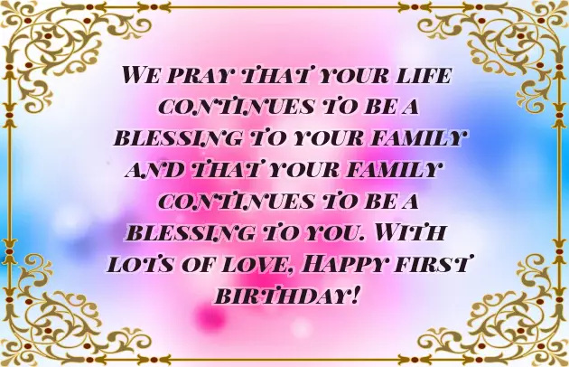 Birthday Wishes For My Son 1 Year