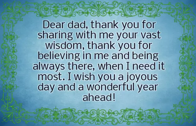 Happy Birthday And Happy Father