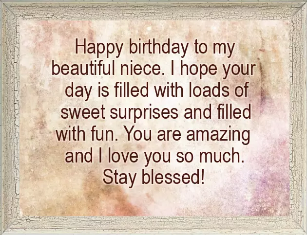 Happy Birthday To My First Born Niece