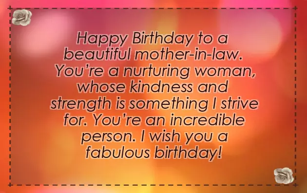 Best Birthday Wishes For Mother In Law