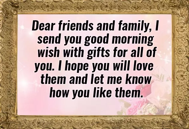 Good Morning Wishes Family