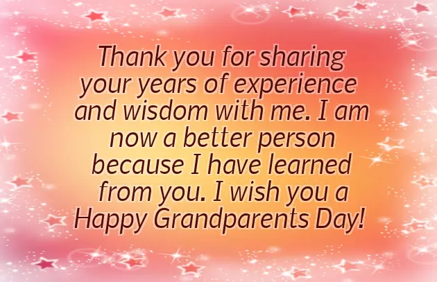 Greetings For Grandparents