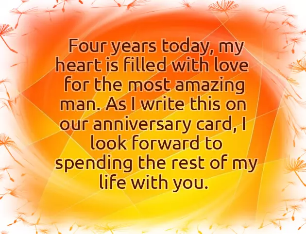 4 Year Anniversary 4 Year Anniversary