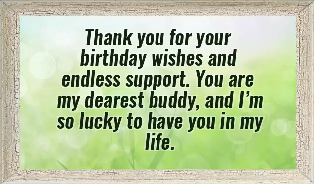 Thank U Friends For Your Wishes