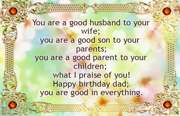 Birthday Wishes For Big Daddy