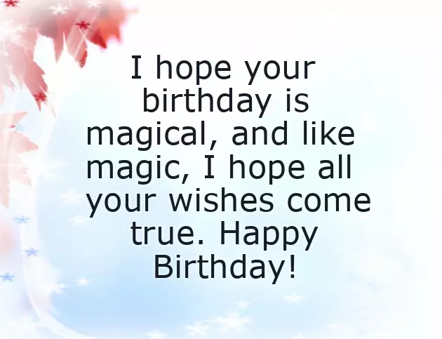 Wish You Happy Birthday Little Boy