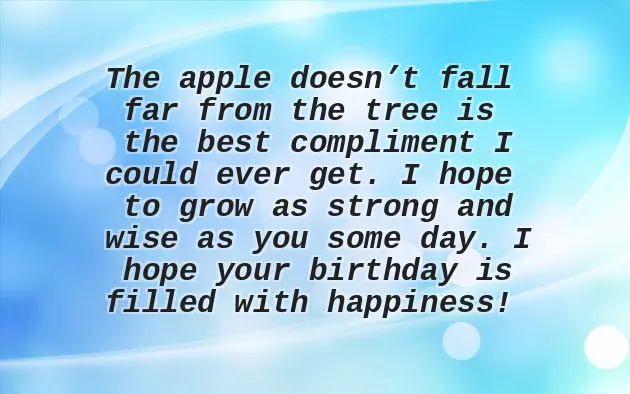 Fathers Birthday Wishes From Daughter