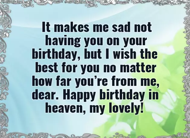 Happy Heavenly Birthday To My Aunt