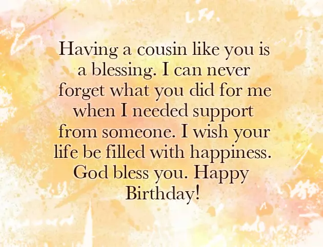 Happy Birthday Wishes For Cousin Happy Birthday Wishes For Cousin