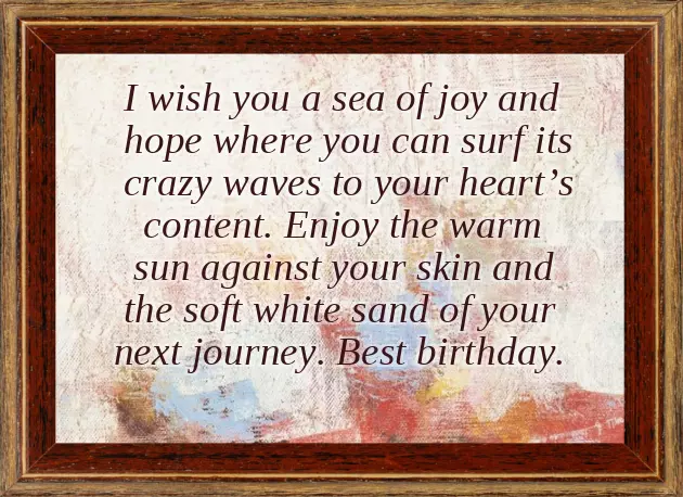 Birthday Wish For Good Friend