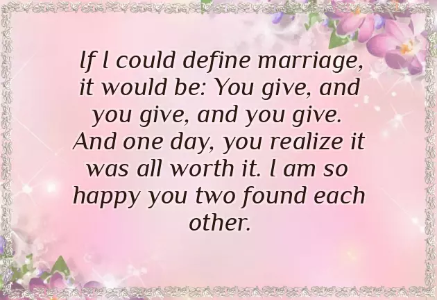 Congrats On Your Marriage Messages