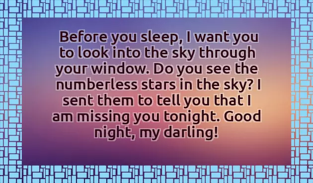 Good Night My Sweetheart