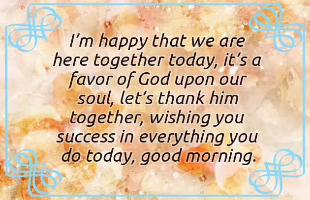 Godly Good Morning Message To My Love