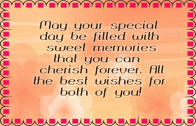 For New Couple Wishes