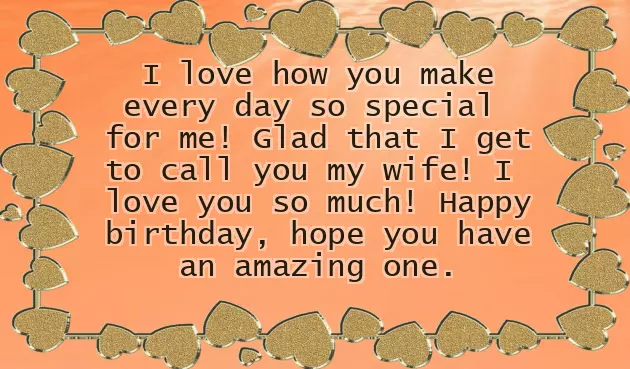Lovely Birthday Quotes For Wife