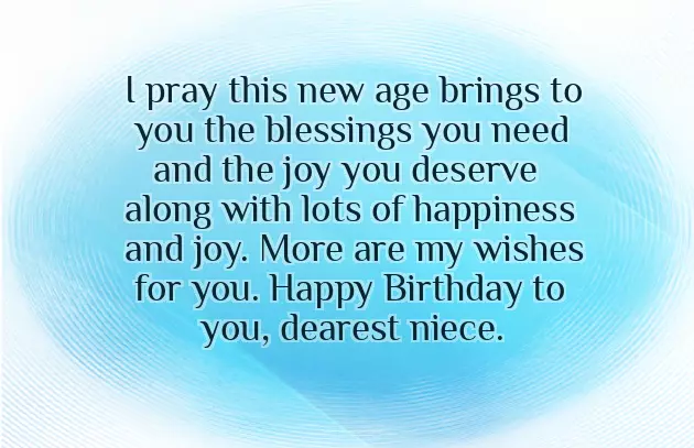 Birthday Wishes To My Niece