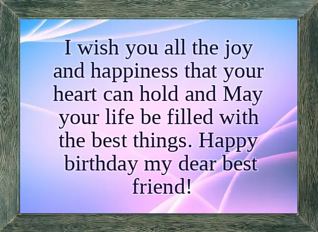 Happy Birthday To A Female Friend