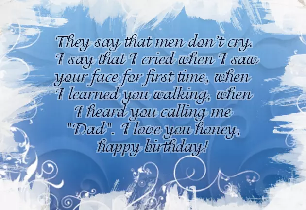 Happy Birthday Daddy From Baby Girl