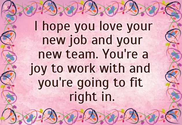 Promotion Wishes To Senior