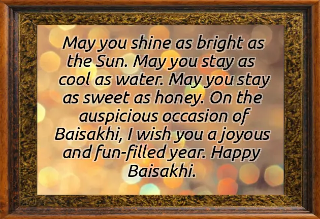 Happy Baisakhi Wishes