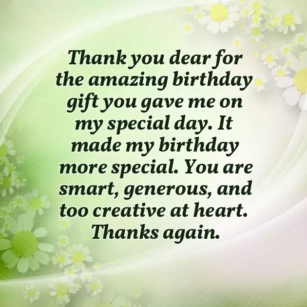 Appreciation For My Birthday