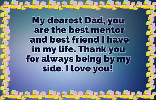 Daughter Wishes To Father