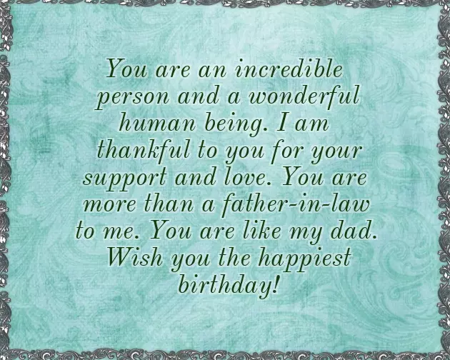 Happy Birthday Wishes To A Father Figure