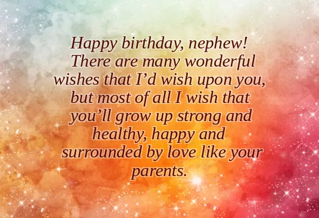Birthday Wishes To Nephew Birthday Wishes To Nephew