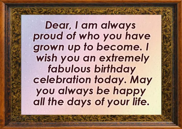 Male Birthday Greetings