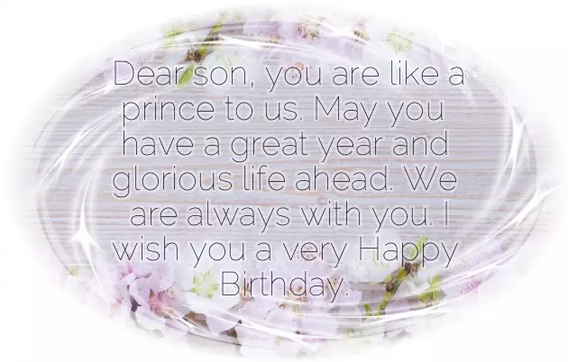 Birthday Wishes For Big Son