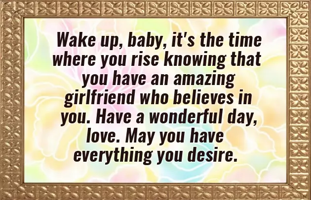 Morning Wishes For Him