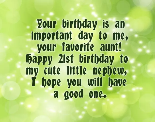Happy 21St Birthday Wishes To My Nephew Happy 21St Birthday Wishes To My Nephew