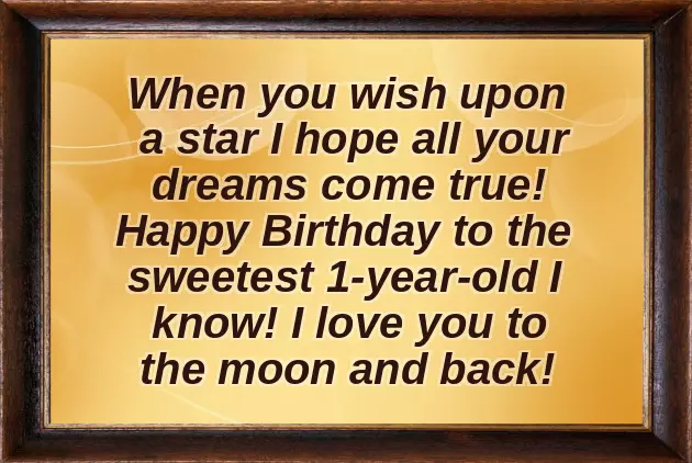 Birthday Wishes For Baby Girl 2Nd Birthday